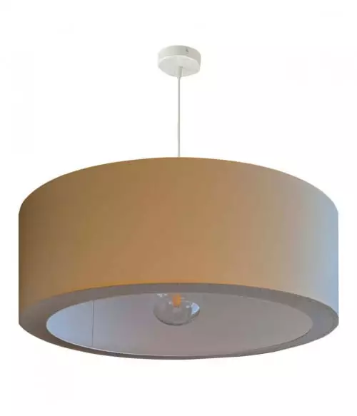 Abat-jours Suspensions Suspension Silvio Beige Foncé T 65 X H 25 3 Abat-jours Suspensions Suspension Silvio Beige Foncé T 65 X H 25 – Image 3