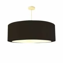 Abat-jours Suspensions Suspension Silvio Beige Foncé T 65 X H 25 10 Abat-jours Suspensions Suspension Silvio Beige Foncé T 65 X H 25 -Luminaires Soldes suspension silvio noir t 65 x h 25 2