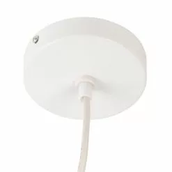 Maisons Du Monde Suspensions Suspension Tambour En Coton Beige Et Chêne -Luminaires Soldes suspension tambour en coton beige et chene 1000 12 9 204148 4