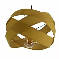 Metropolight Suspensions Suspension Textile Rose D38cm -Luminaires Soldes suspension textile jaune d38cm 3