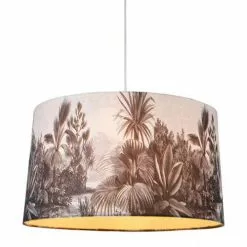 Decoratie Suspensions Suspension Tissu D40cm -Luminaires Soldes suspension tissu d40cm 3