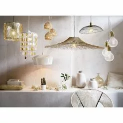 Maisons Du Monde Suspensions Suspension Tressée D110 -Luminaires Soldes suspension tressee d110 1000 16 26 165256 12