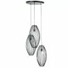 Maisons Du Monde Suspensions Suspension Triple Abat-jours Ronds Filaires Noirs