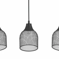 Potiron Paris Suspensions Suspension Triple En Métal Noir -Luminaires Soldes suspension triple en metal noir 2