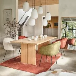 Maisons Du Monde Suspensions Suspension Triple En Verre Givré Et Métal Noir -Luminaires Soldes suspension triple en verre givre et metal noir 1000 9 14 201119 4